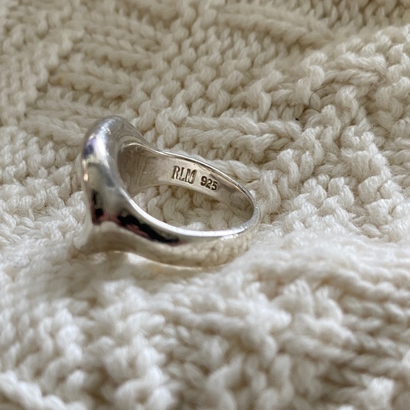 Vintage Robert Lee Morris Sterling Silver Concave Ring - Size 6 - Mid-1970s Era - Picture 7 of 12